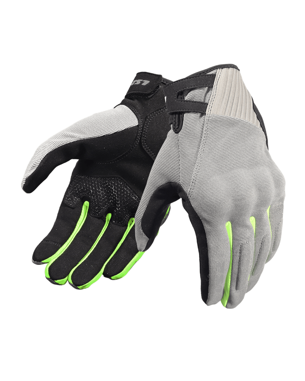 LS2 Dart Evo Eldiven Gri-Neon Sarı