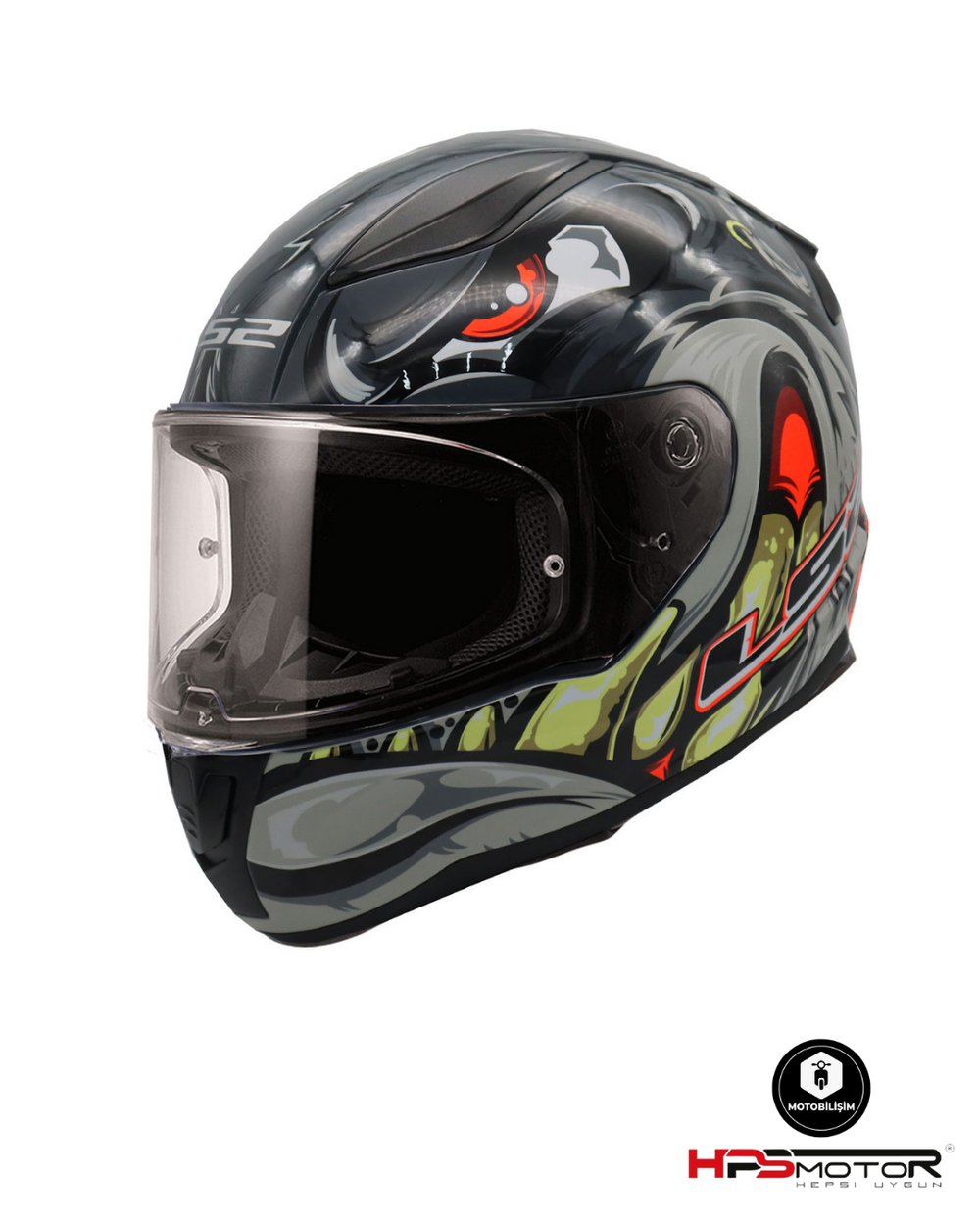 LS2 Rapid 2 Spox Kapalı Kask