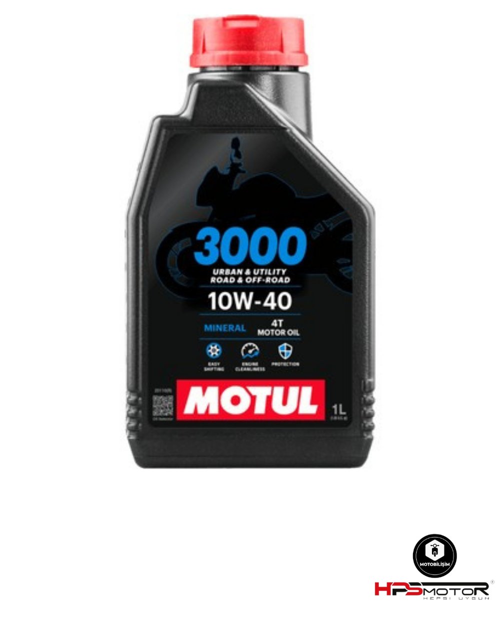 Motul 3000 10W40 4T Yağ 1 Lt