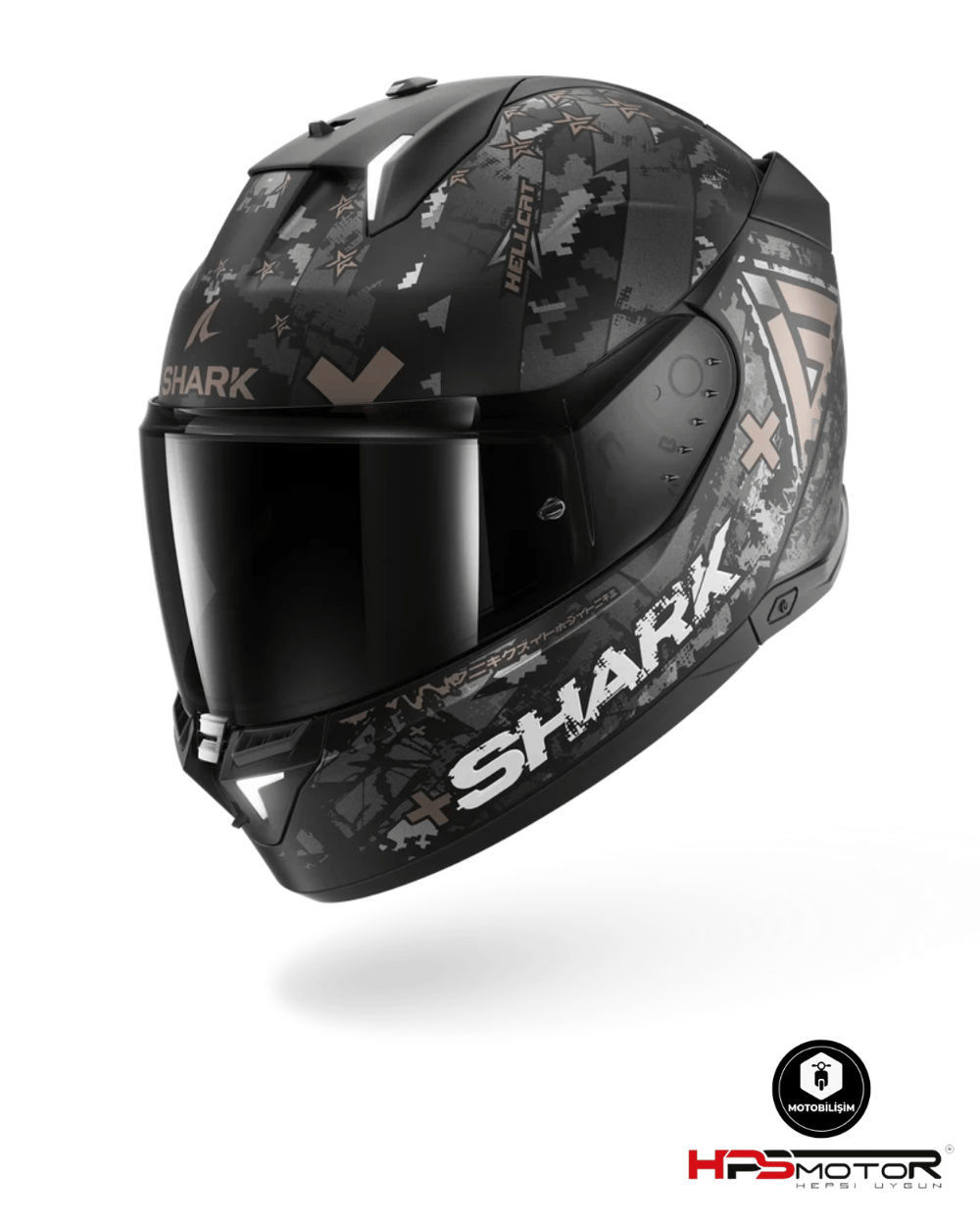 Shark İ3 Hellcat Kapalı Kask Kua