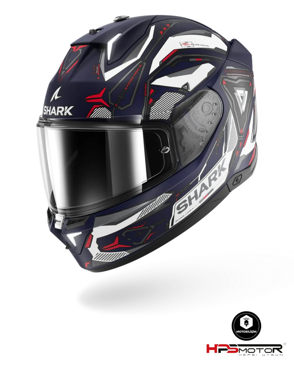 Shark Skwal İ3 Lınık Kapalı Kask Bwr