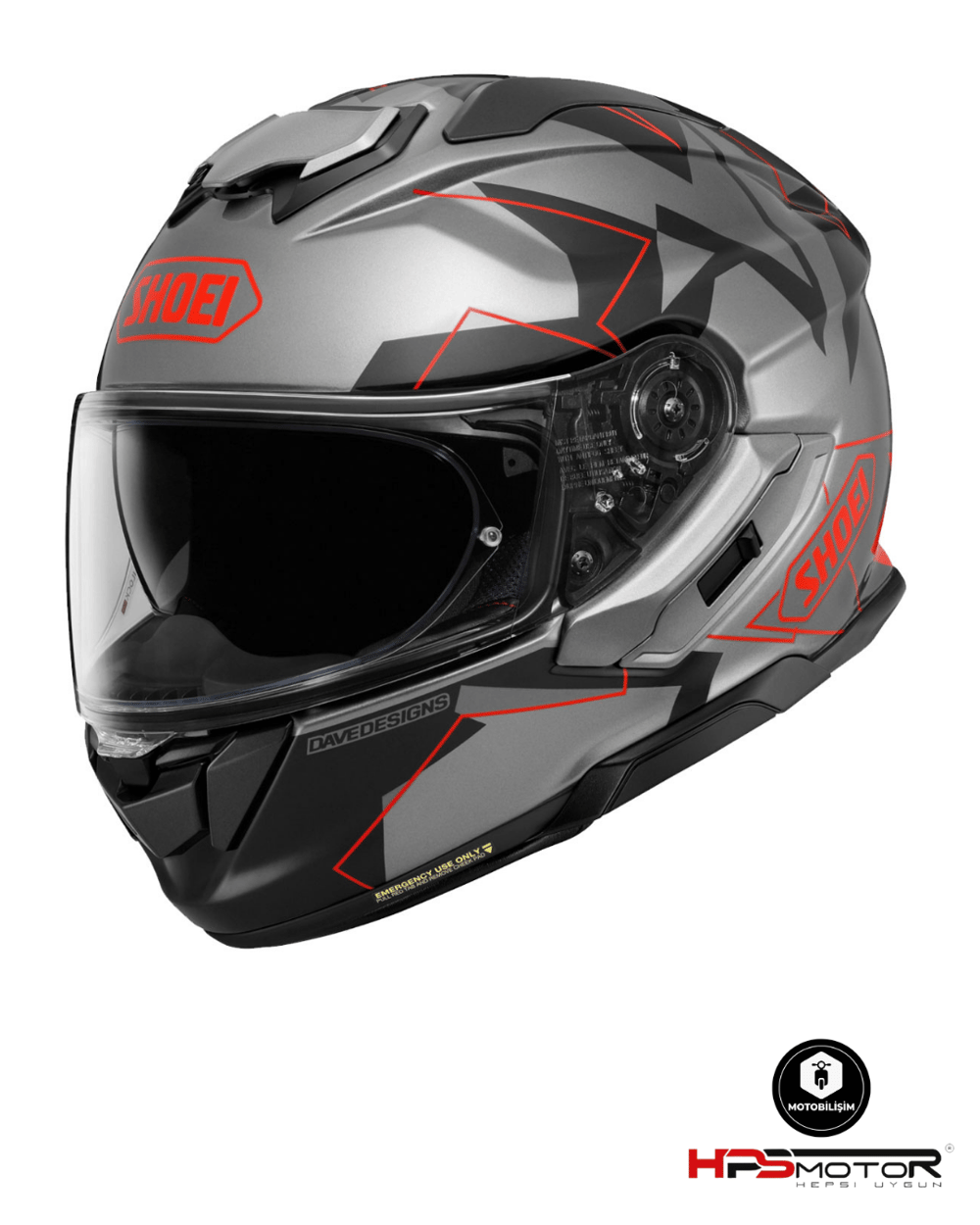 Shoei GT-Air 3MM 93 Collection Grip TC-1 Kapalı Kask