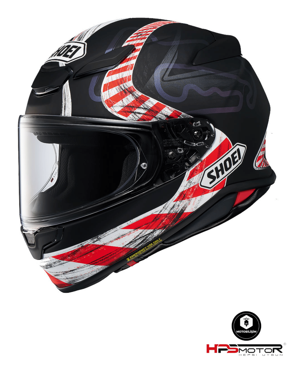Shoei NXR 2 Knee Down TC-5 Kapalı Kask