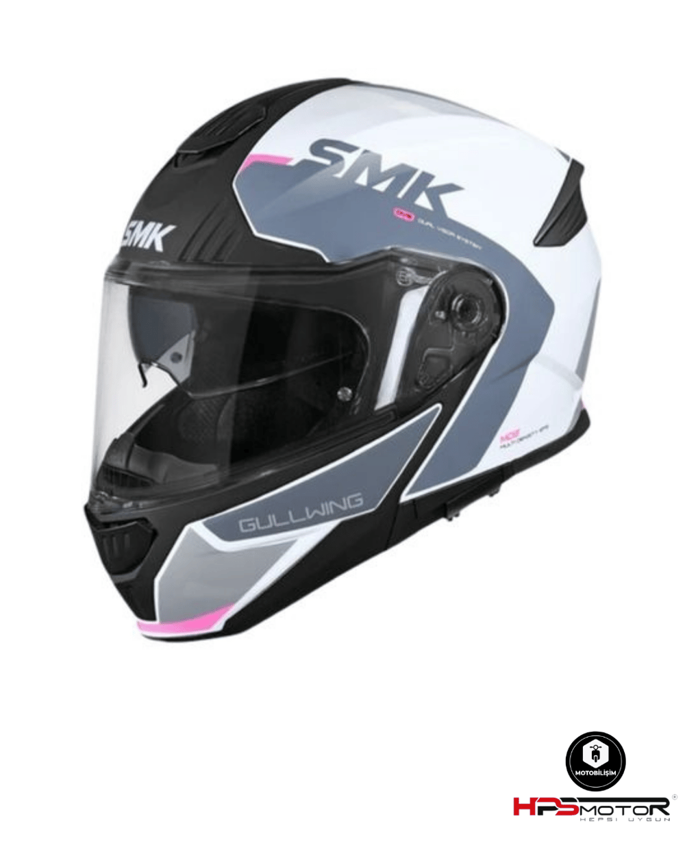 Smk Gullwing Kresto Çene Açılır Kask