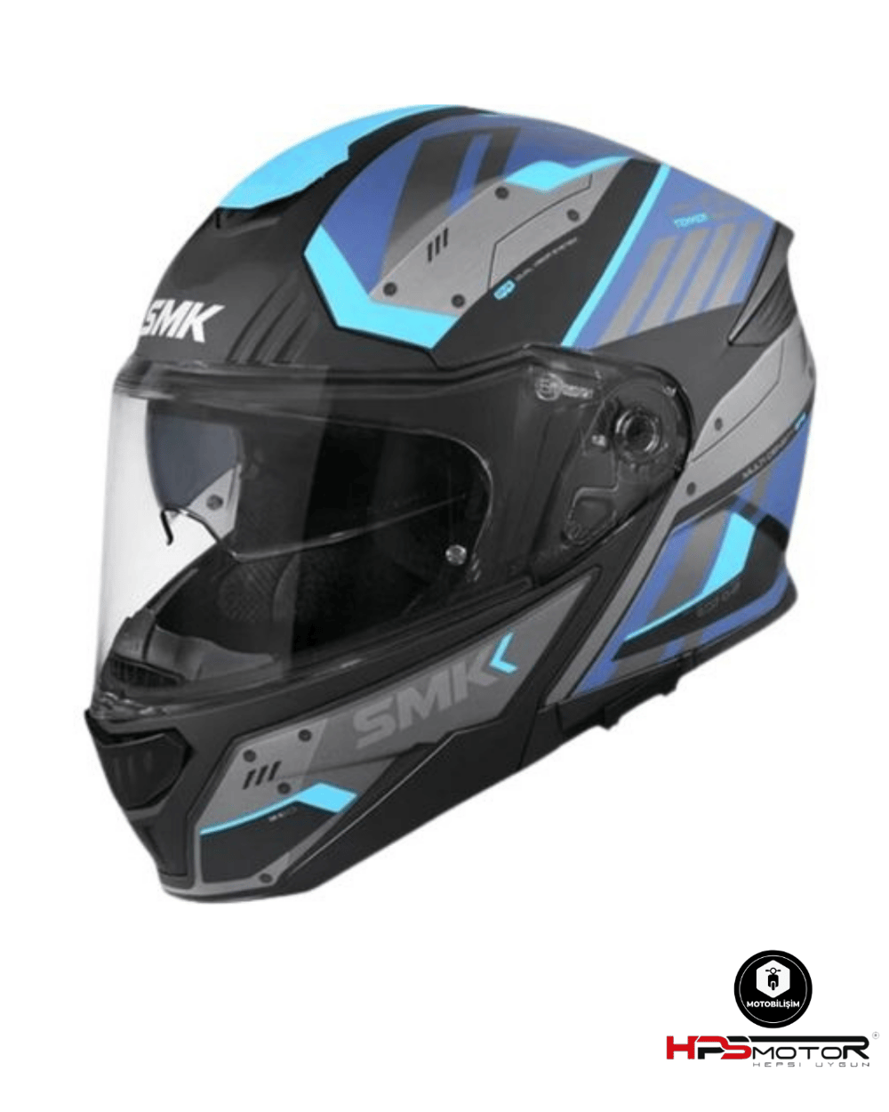 Smk Gullwing Tekker Çene Açılır Kask