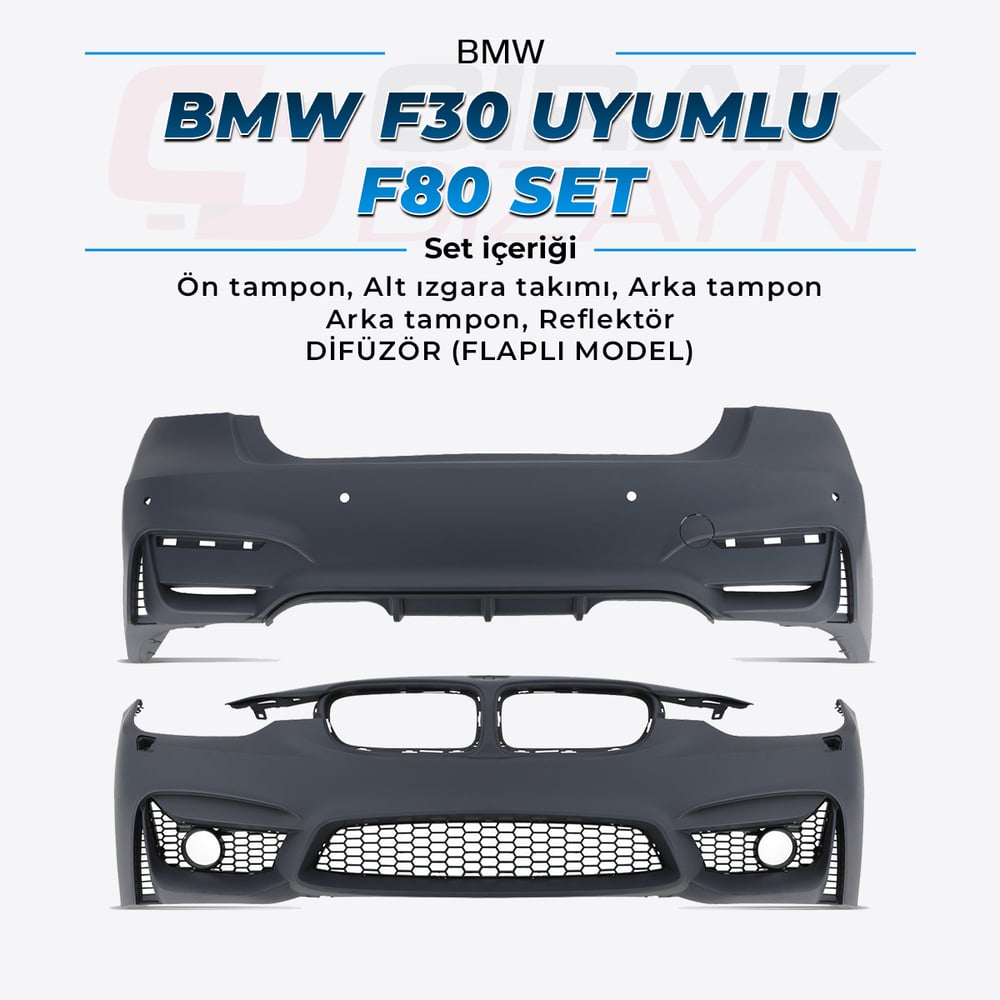 BMWBMW F30 Uyumlu F80 Görünüm SetiF30
