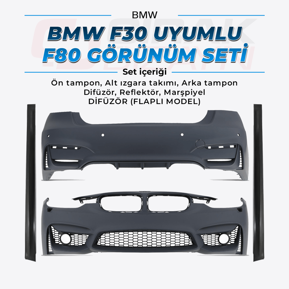 BMW F30 Uyumlu F80 Görünüm Seti