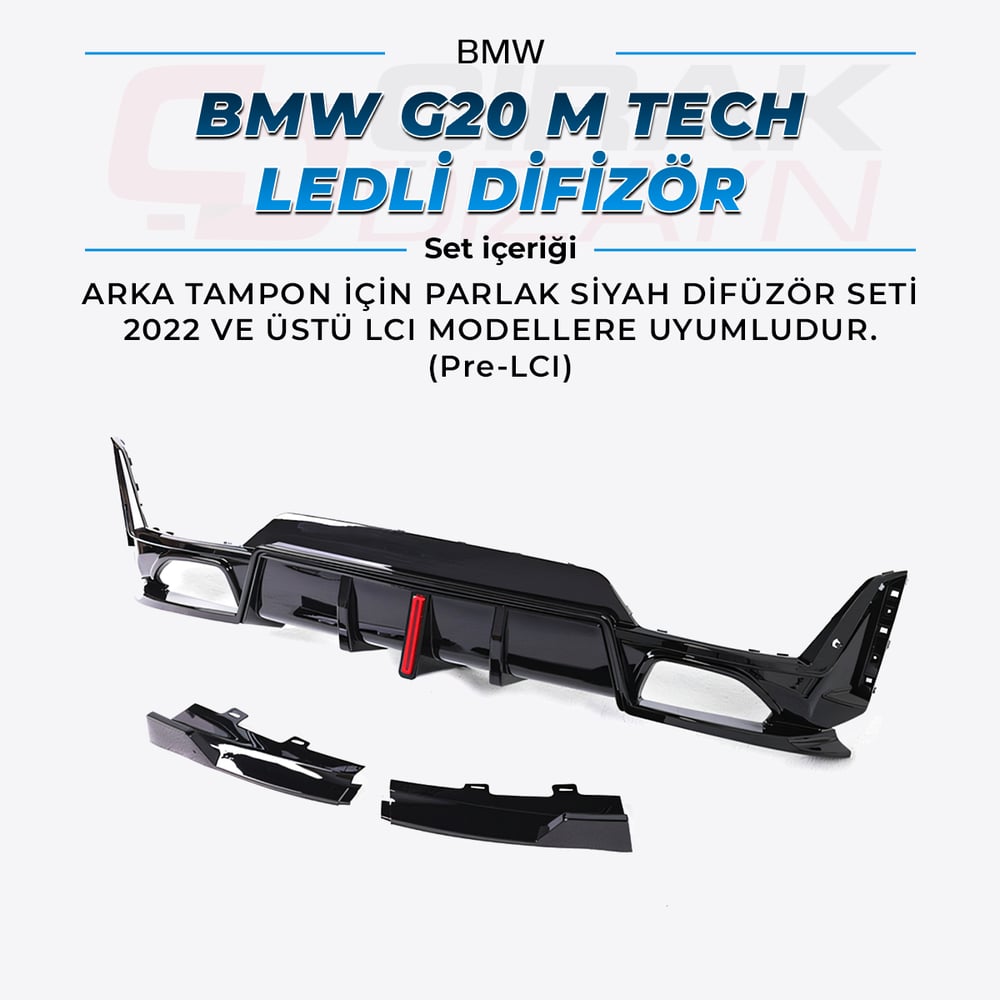 BMWBMW G20 MTech Ledli DifizörG20