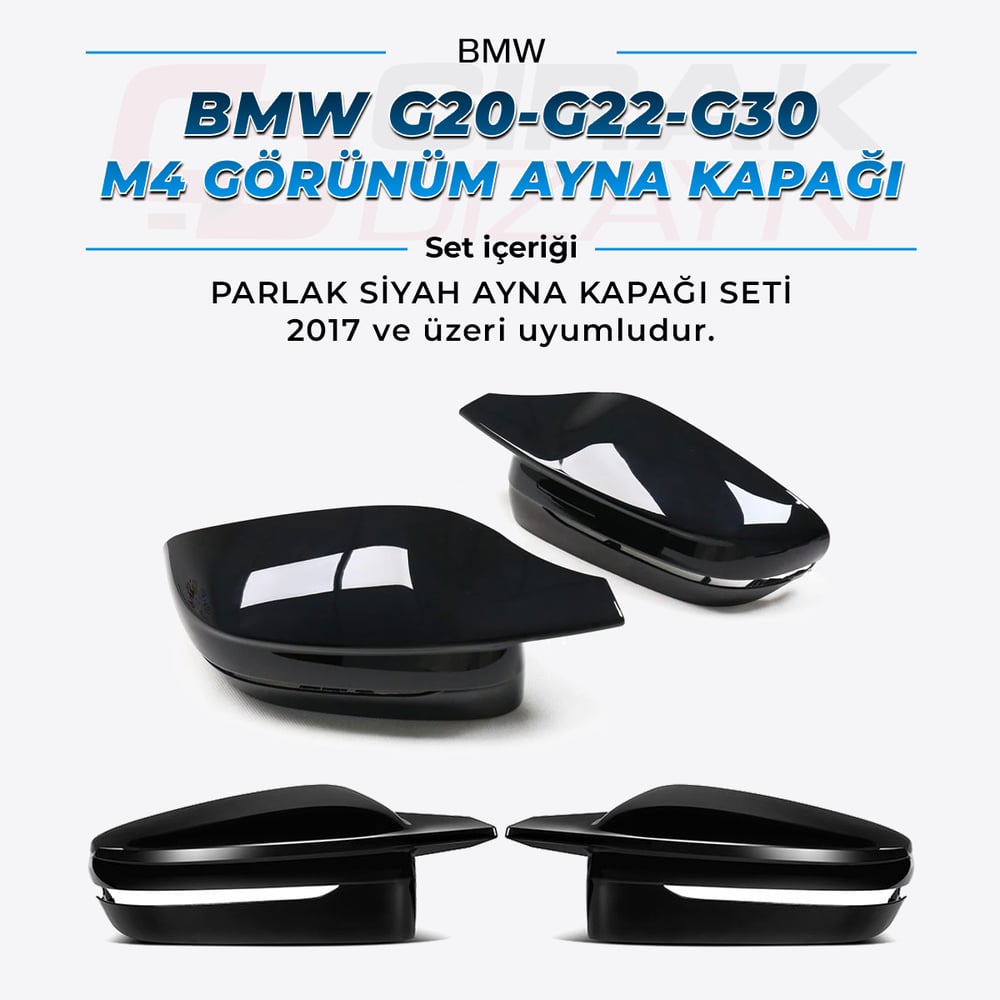 BMW G20-G22-G30 Uyumlu M4 Görünüm Ayna Kapağı