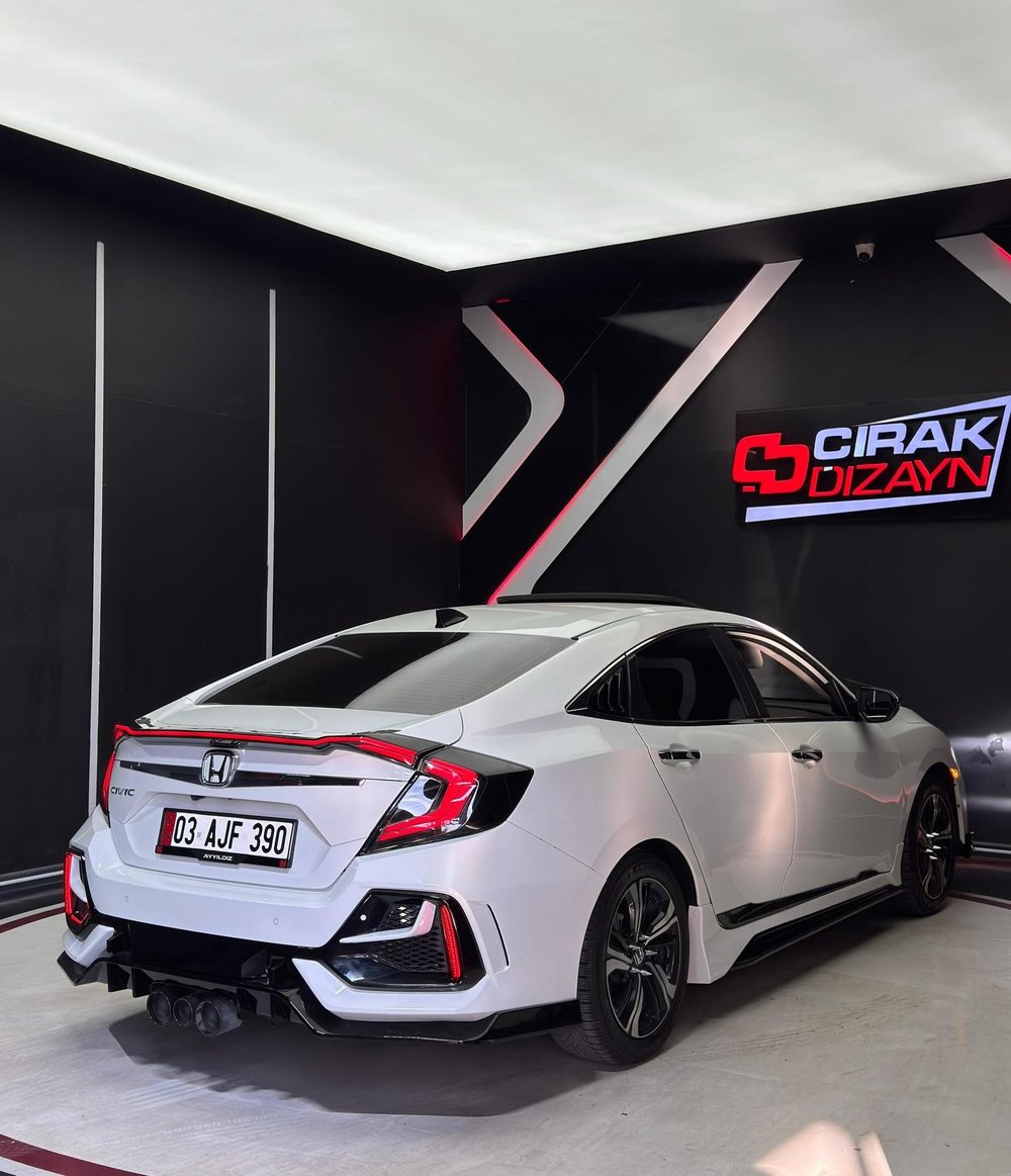 Honda Civic FC5 Led Stop ve Led Spoiler