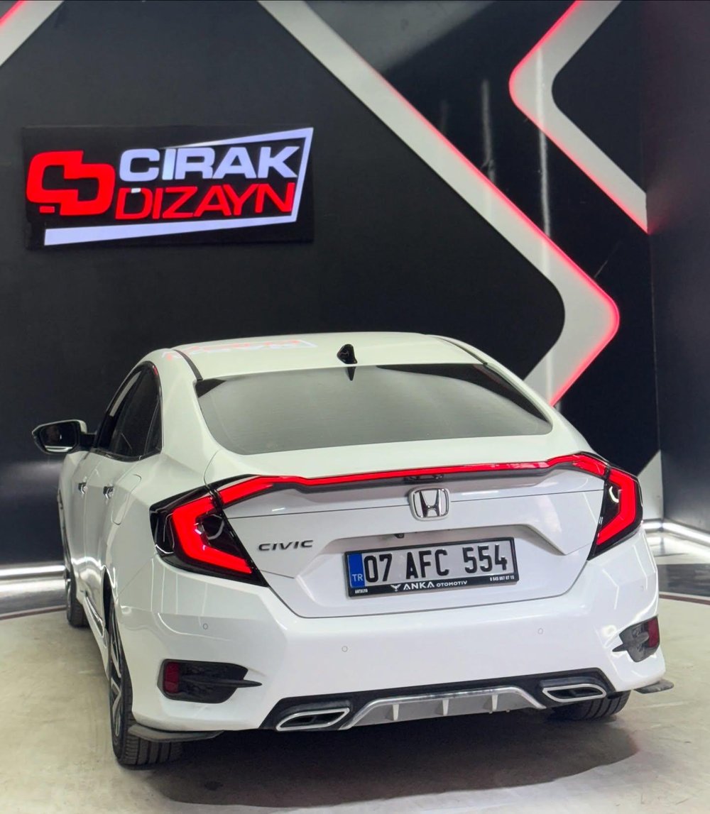 Honda Civic FC5 Led Stop ve Led Spoiler