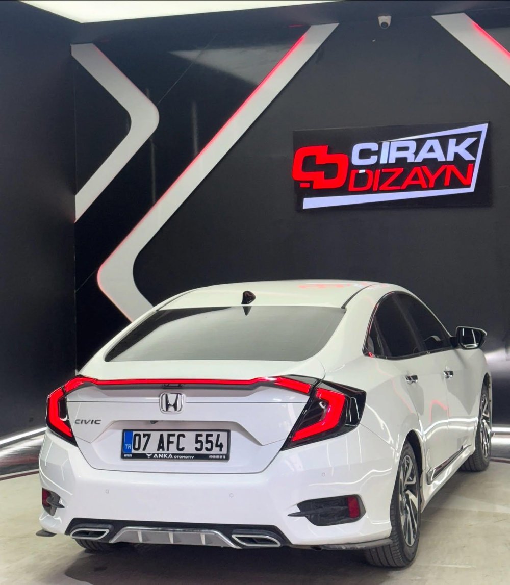 Honda Civic FC5 Led Stop ve Led Spoiler