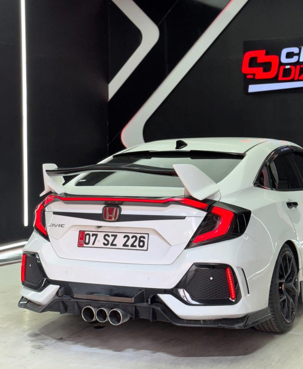 Honda Civic FC5 Uyumlu Typer Spoiler