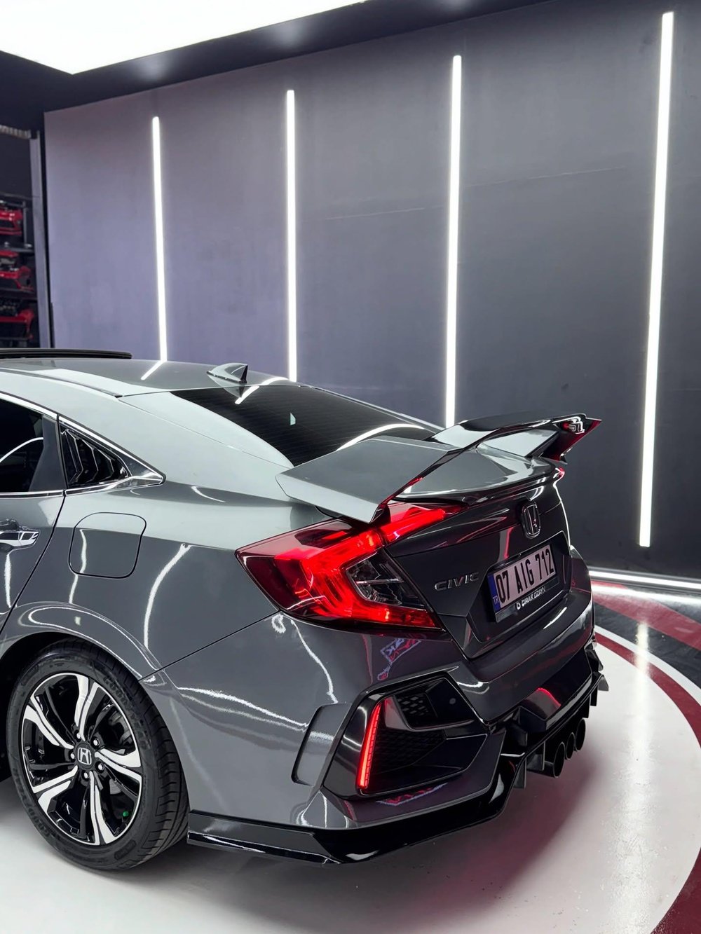 Honda Civic FC5 Uyumlu Typer Spoiler
