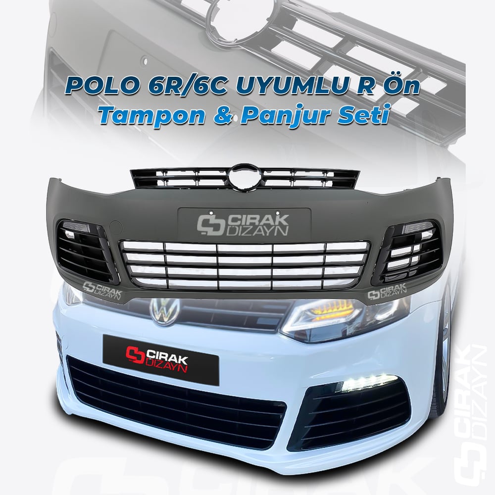 Polo Uyumlu 6R-6C Dizayn Ön Tampon SET