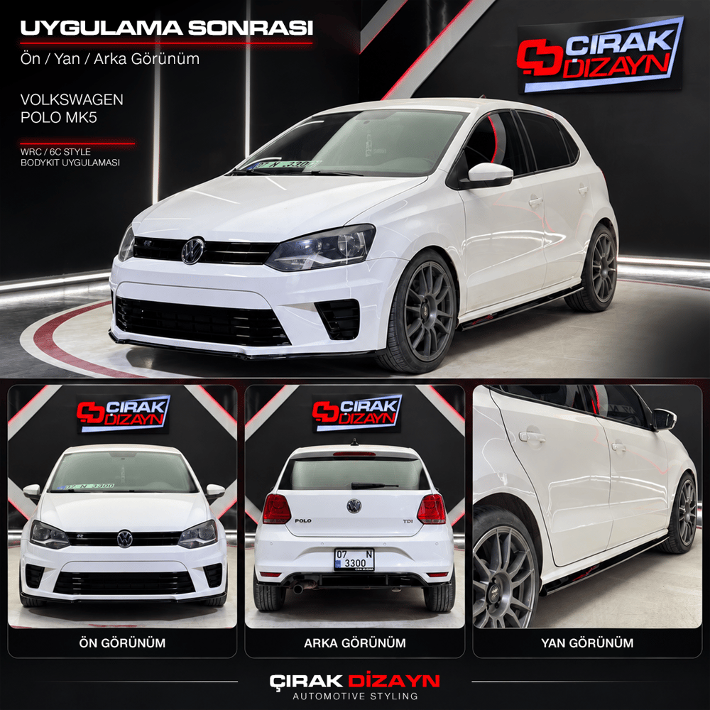 Polo Uyumlu WRC Bodykit / 6C