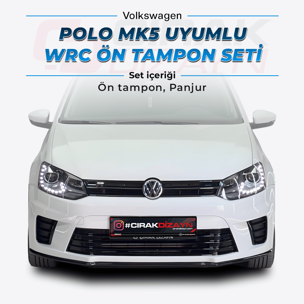 Polo Uyumlu WRC Ön Tampon Seti