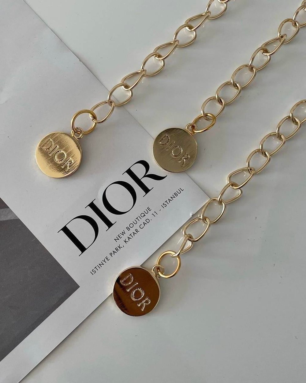 Dİ-OR ZİNCİR GOLD KEMER 