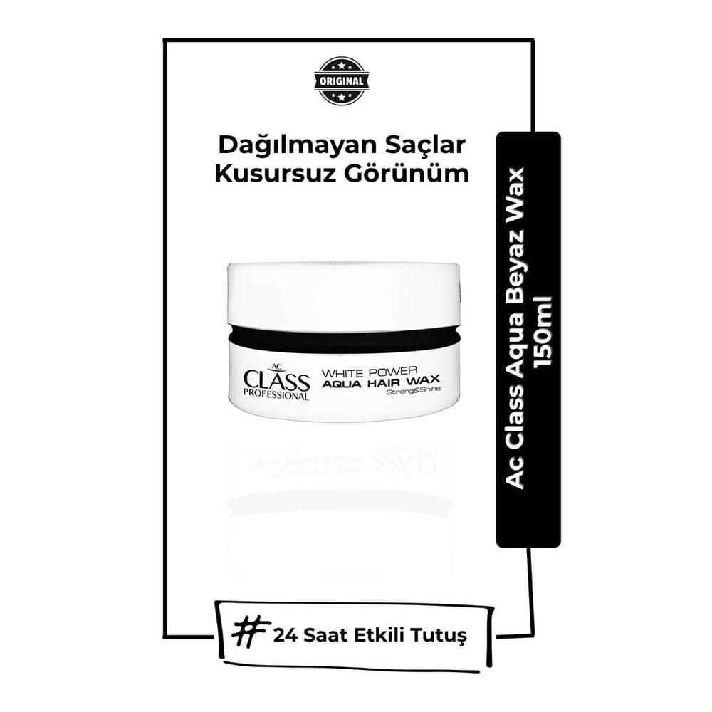 Ac Class Aqua  Parlak Wax Beyaz 150 ml