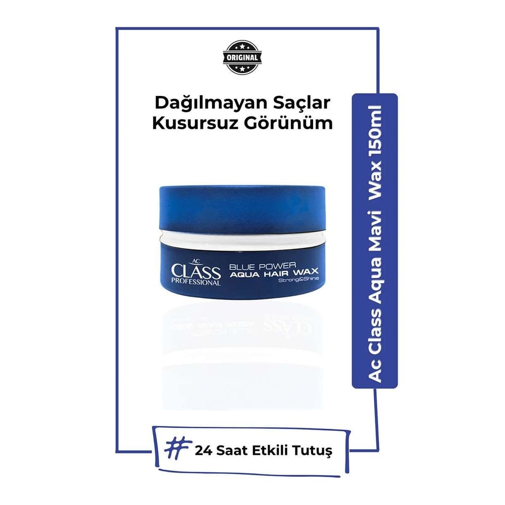 Ac Class Aqua  Parlak Wax Mavi 150 ml