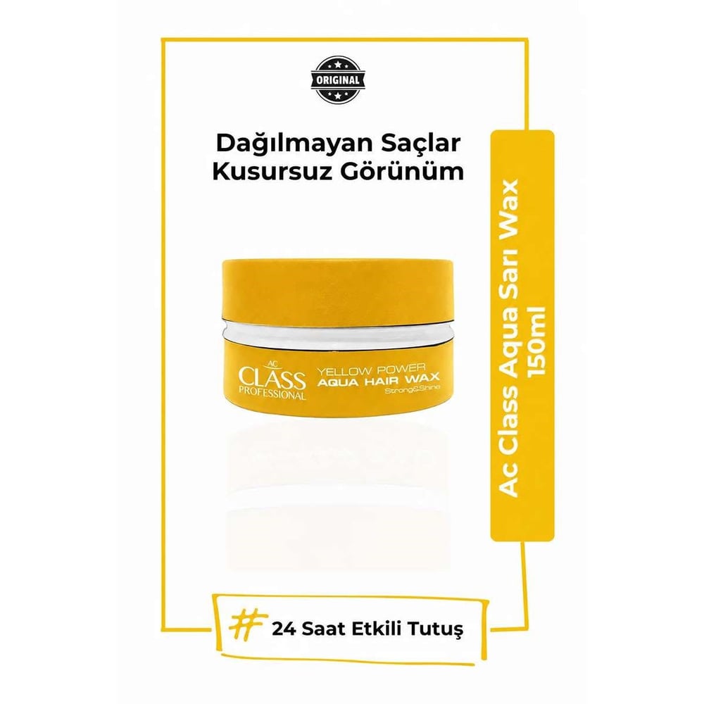 Ac Class Aqua  Parlak Wax Sarı 150 ml