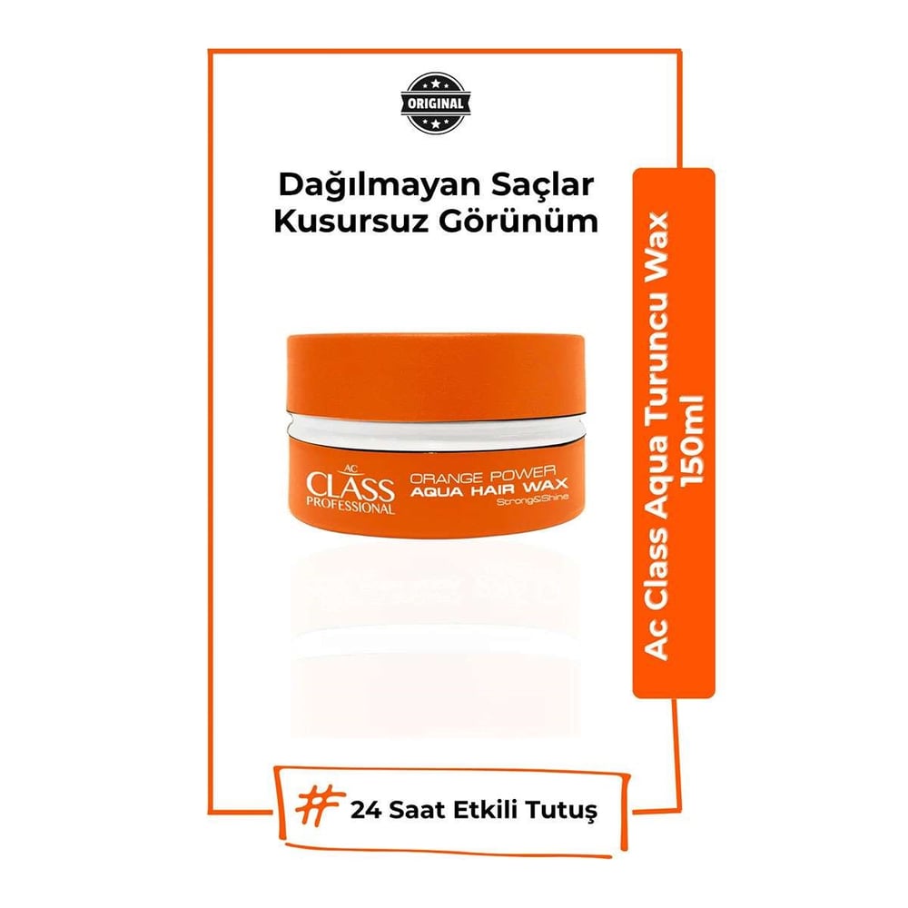 Ac Class Aqua  Parlak Wax Turuncu 150 ml