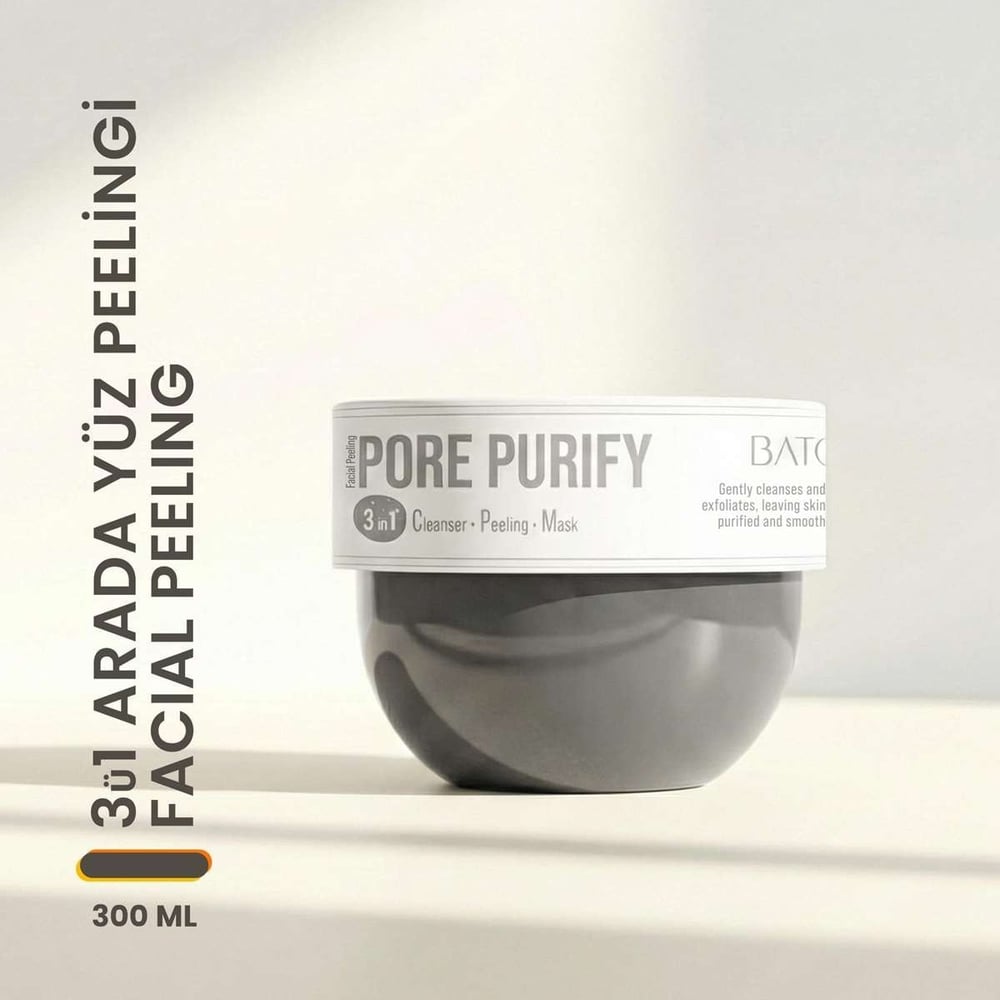 Batçı Peeling Yüz Maskesi Killi Pore Purify 300 ml