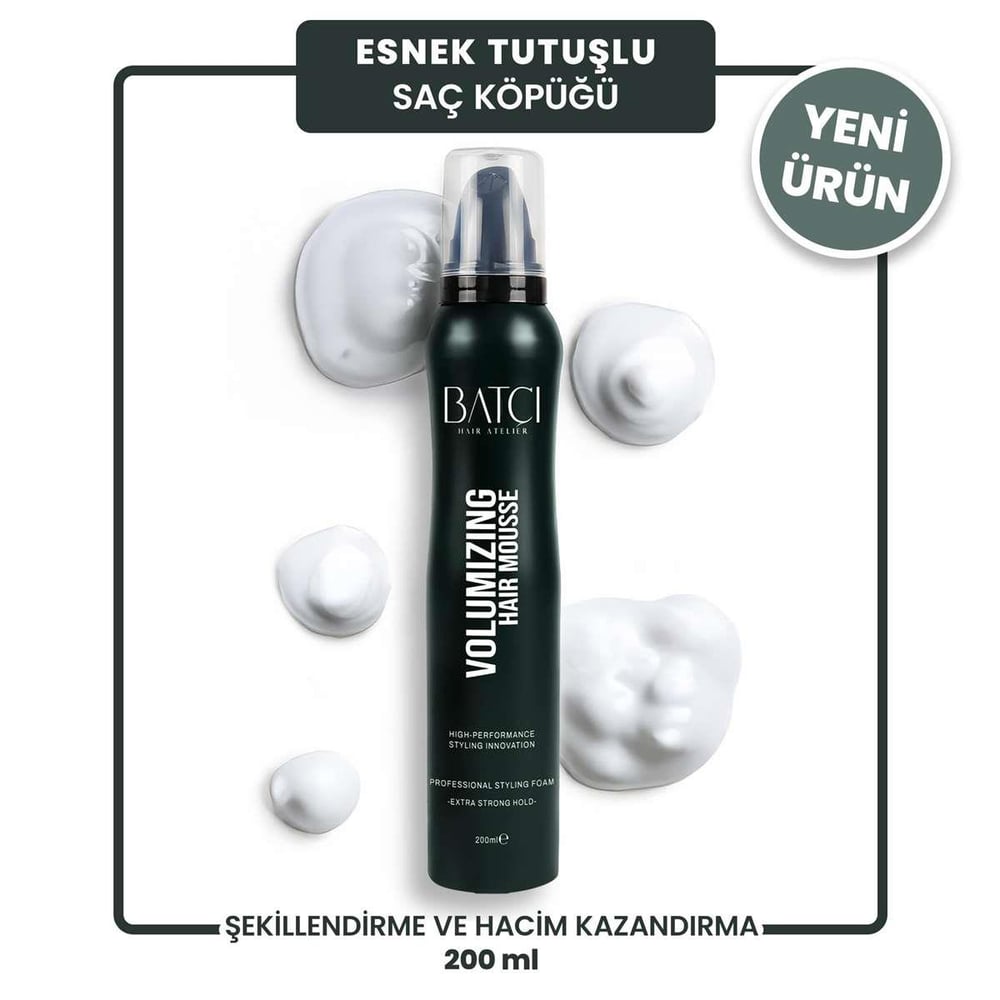Batçı Saç Köpüğü 200 ml