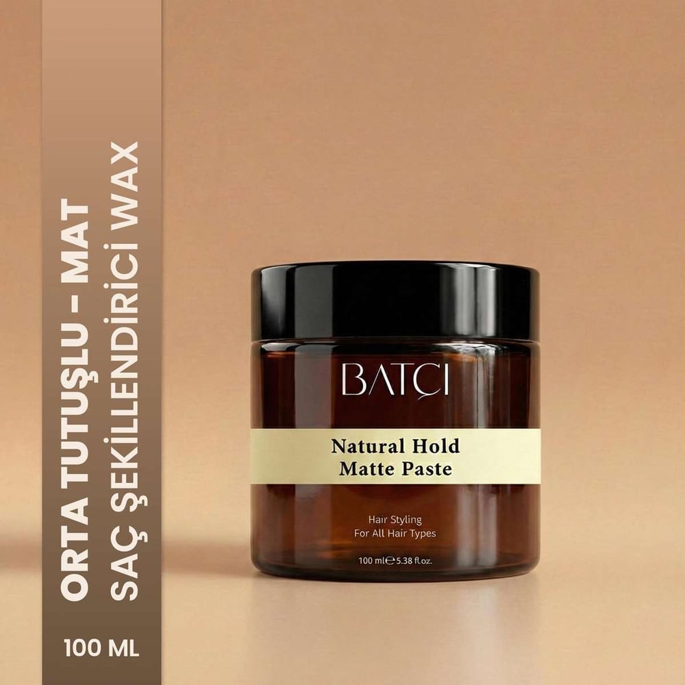 Batçı Wax Natural Hold Matte Paste 100 ml