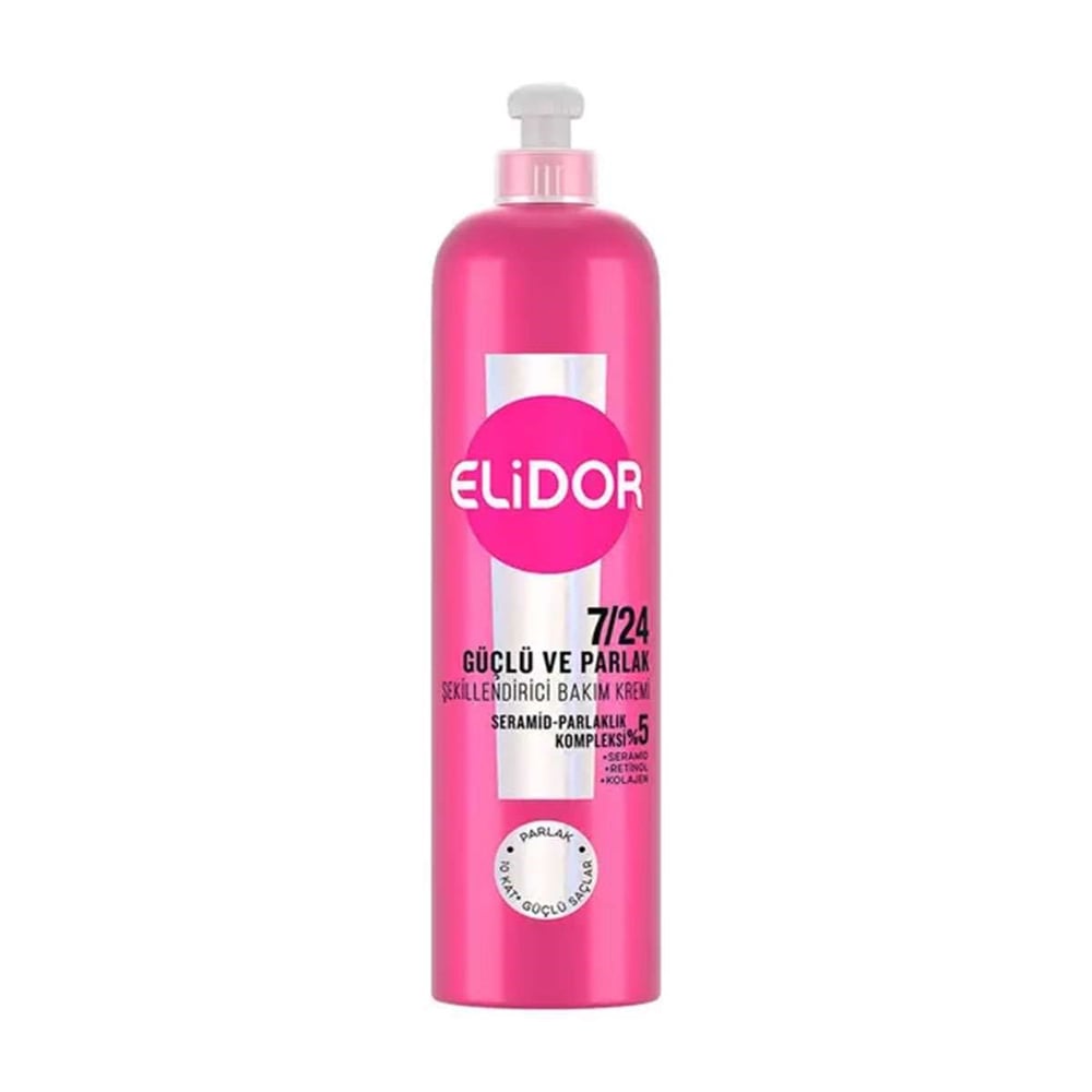 Elidor Saç Bakım Kremi Güçlü ve Parlak 7/24 240 ml