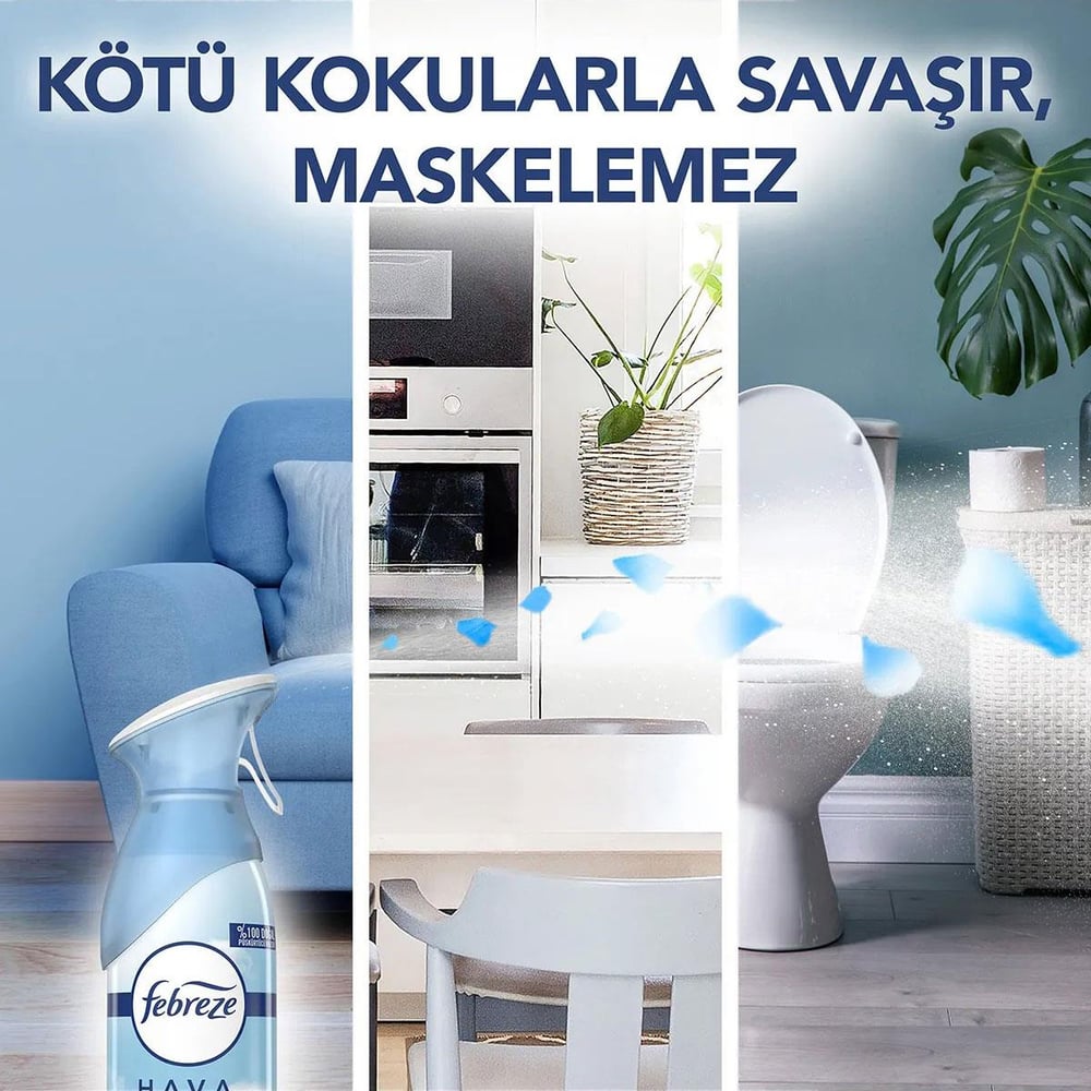 Febreze Oda Parfümü Hava Okyanus Esintisi 185 ml