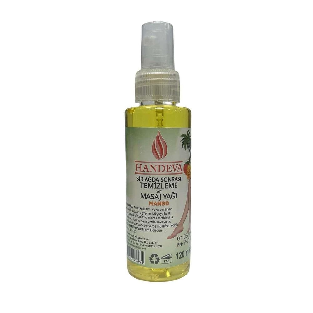 Handeva Ağda Temizleme ve Masaj Yağı Mango 120 ml