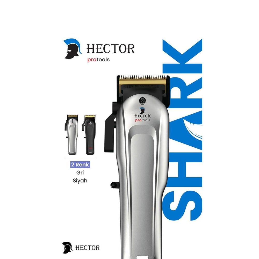 Hector Traş Makinesi Shark Titanyum