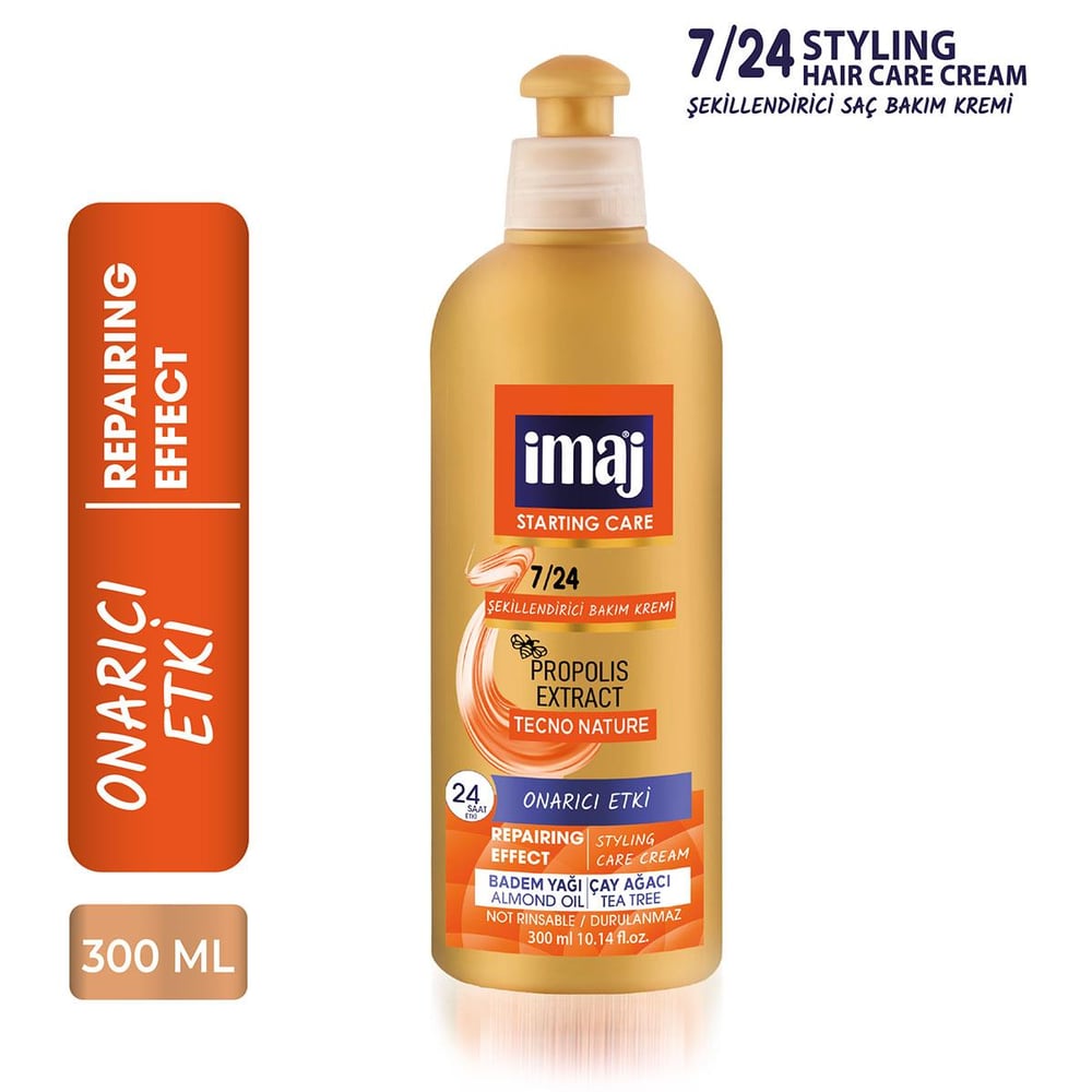 İmaj Şekillendirici Saç Bakım Kremi Onarıcı Etki 7/24 300 ml