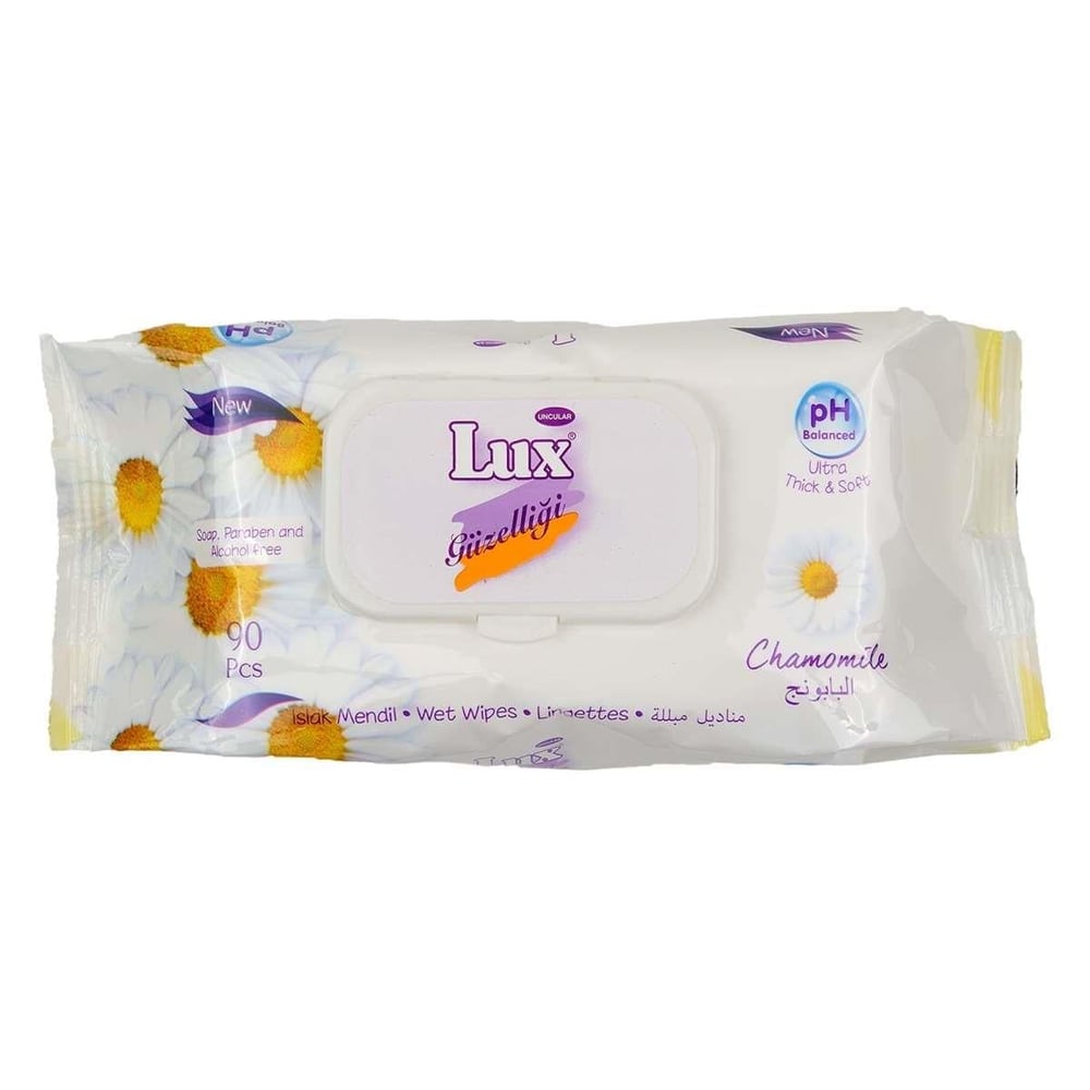 Lux Islak Mendil Papatya 90 Lı