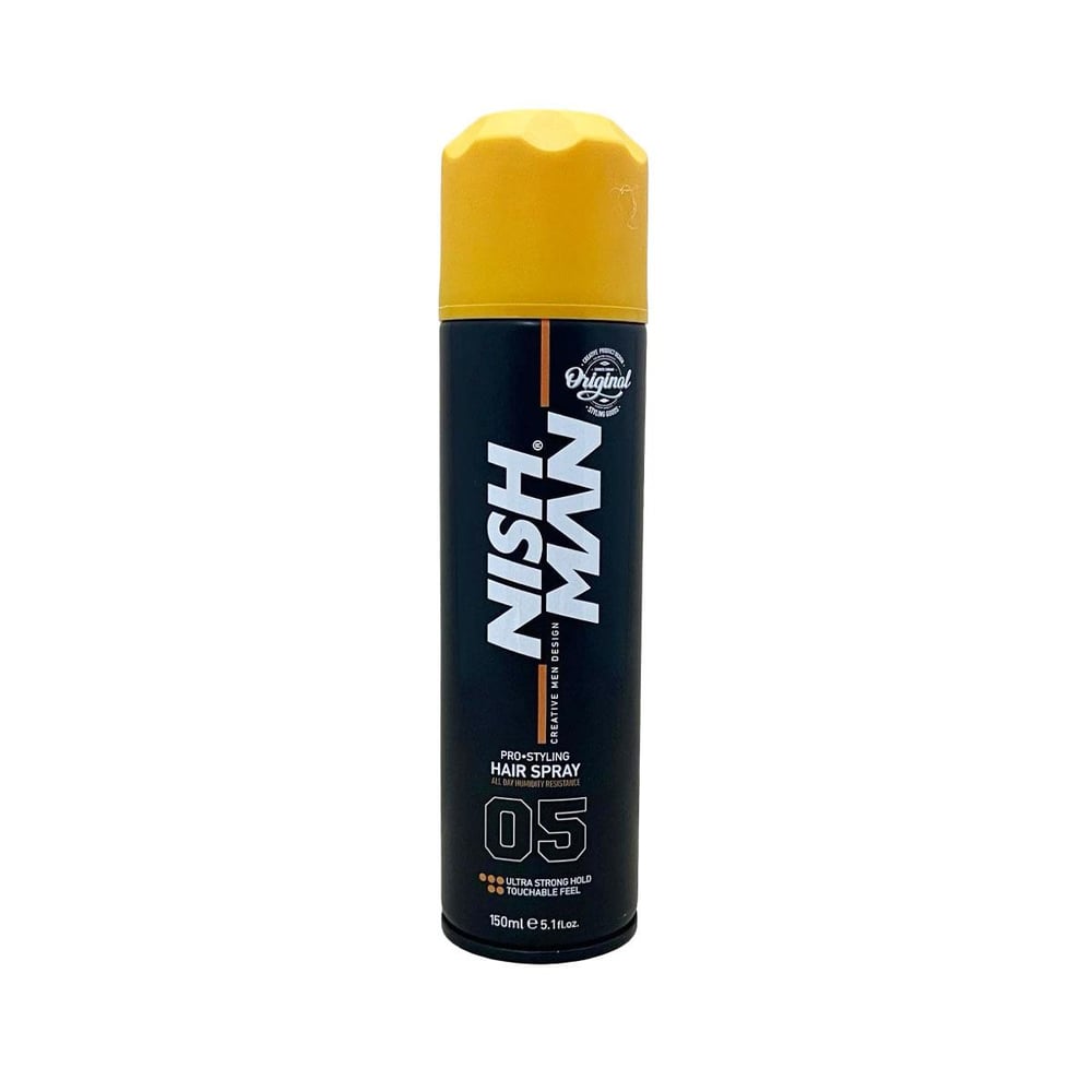 Nish Man Saç Spreyi Ultra Strong Hold 150 ml 05