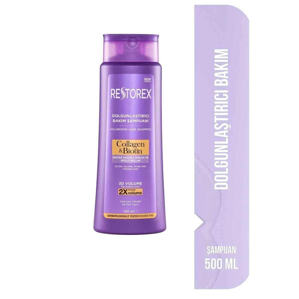 Restorex Şampuan Collagen ve Biotin 500 ml 
