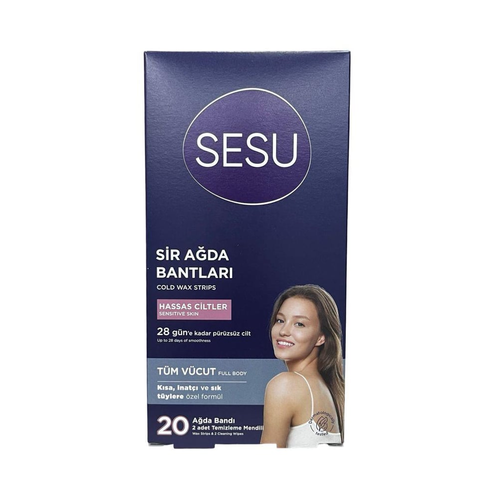 Sesu Sir Ağda Bandı Hassas Ciltler İçin 20 Li