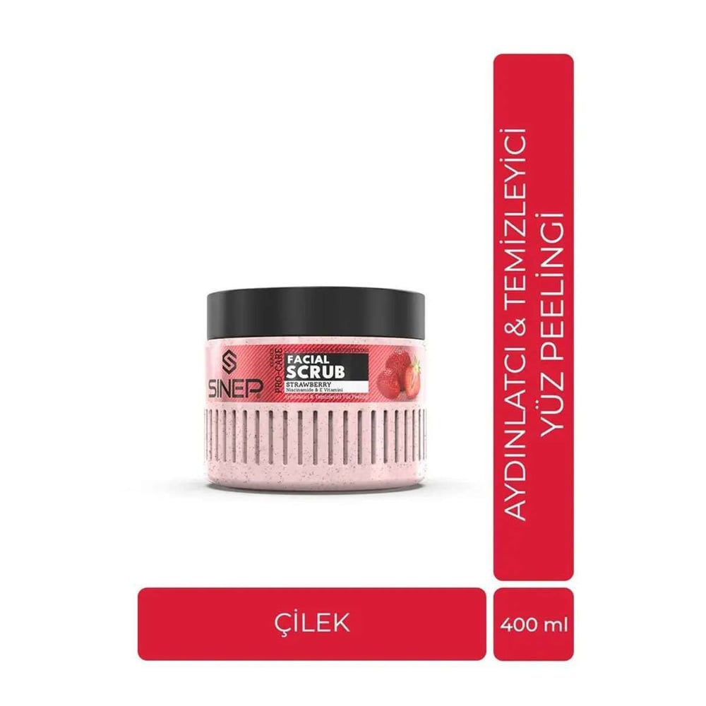 Sinep Peling Scrub Çilek 400 ml