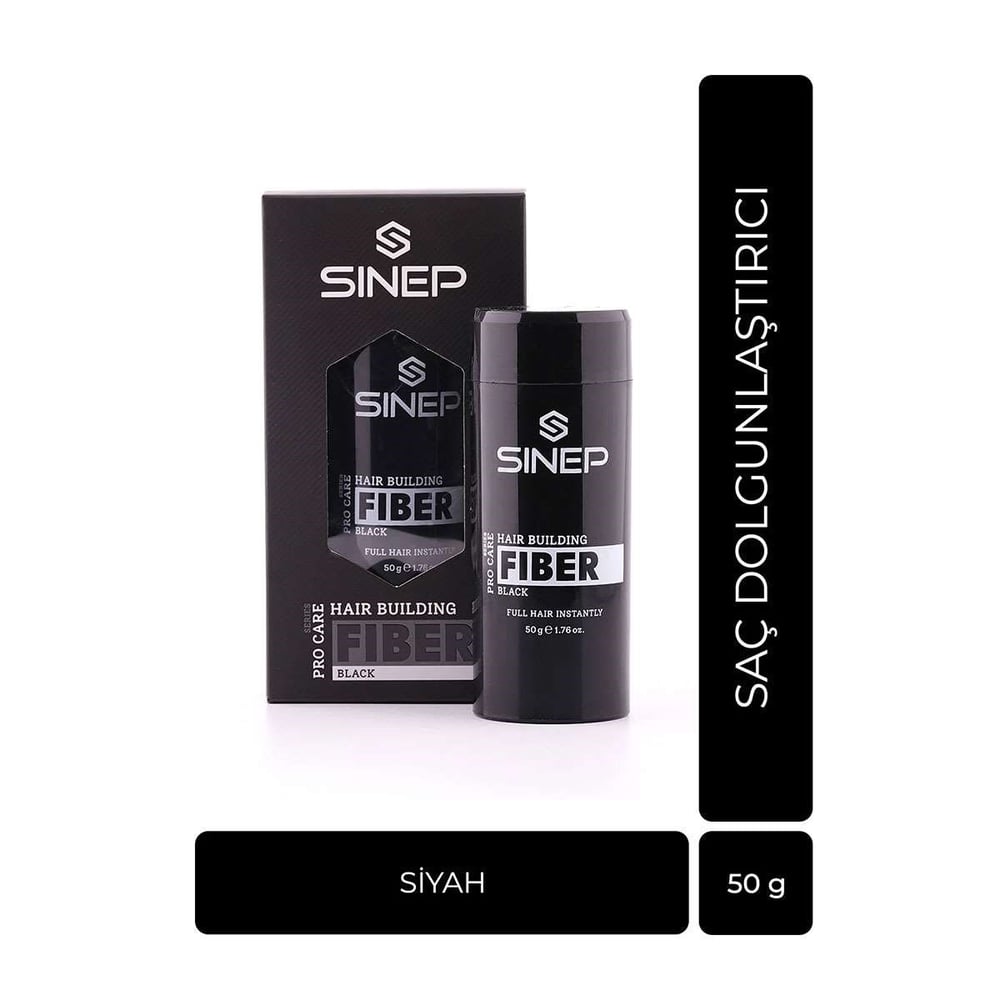 Sinep Saç Dolgunlaştırıcı Fiber Topik Siyah 50 gr