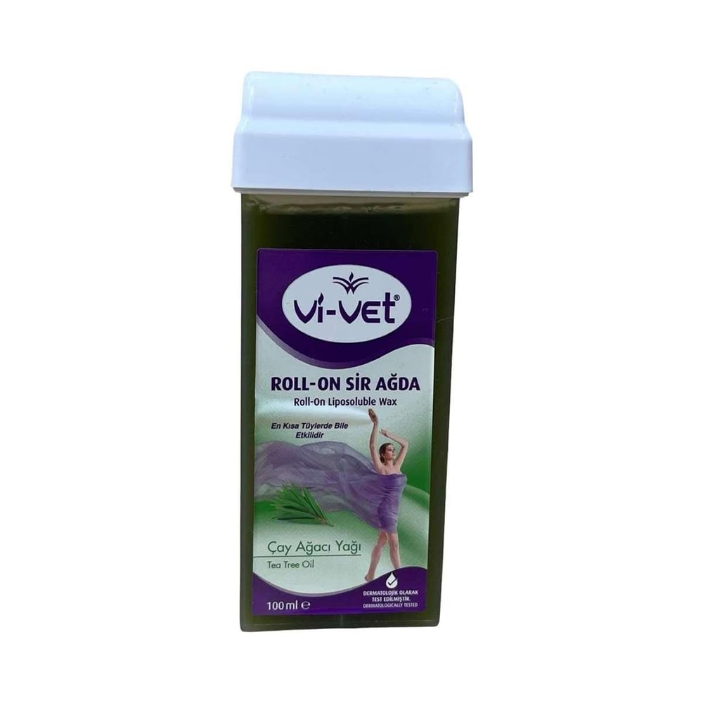 Vi Vet Roll On Kartuş Sir Ağda Çay Ağacı Yağı 100 ml