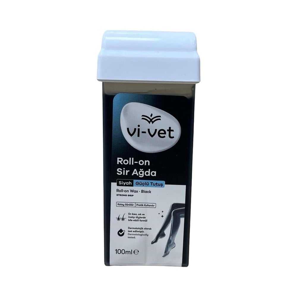 Vi Vet Roll On Kartuş Sir Ağda Siyah 100 ml