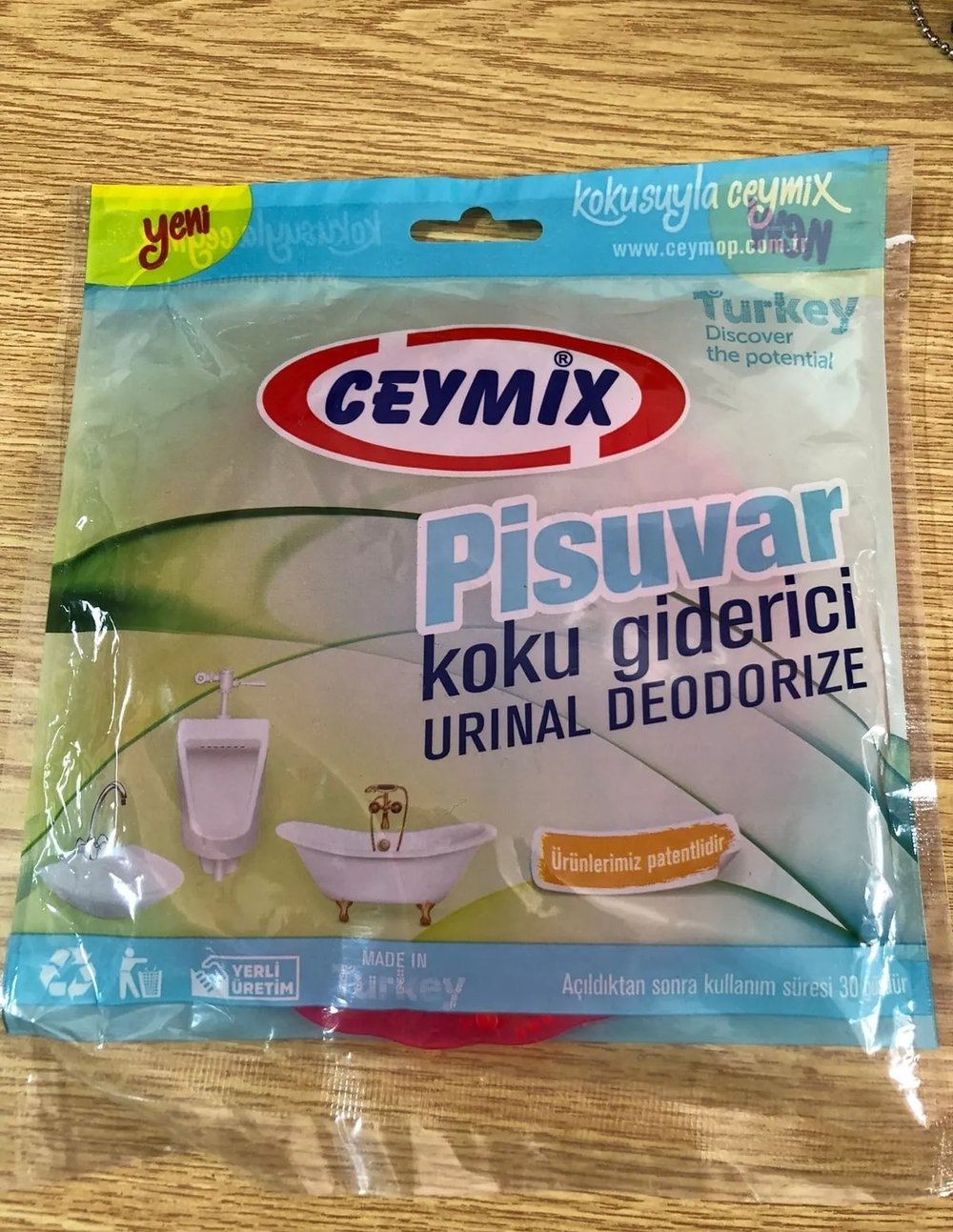 Pisuvar Süzgeci 35gr – Koku Giderici 100'lü Paket