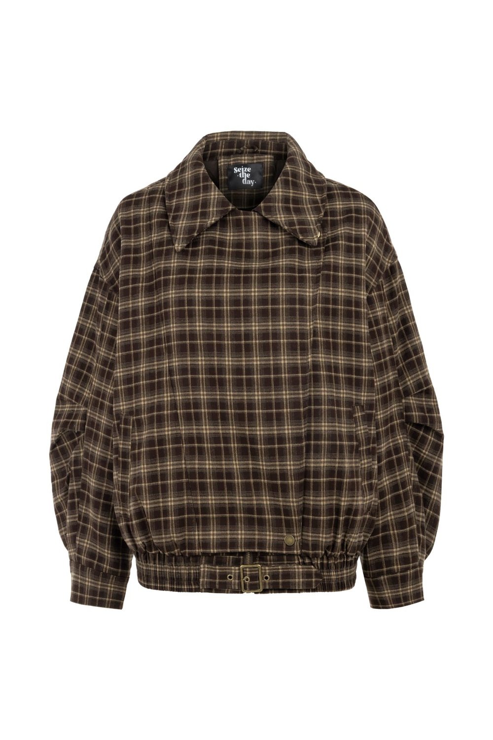 ODEN OVERSIZE BOMBER KAHVERENGİ