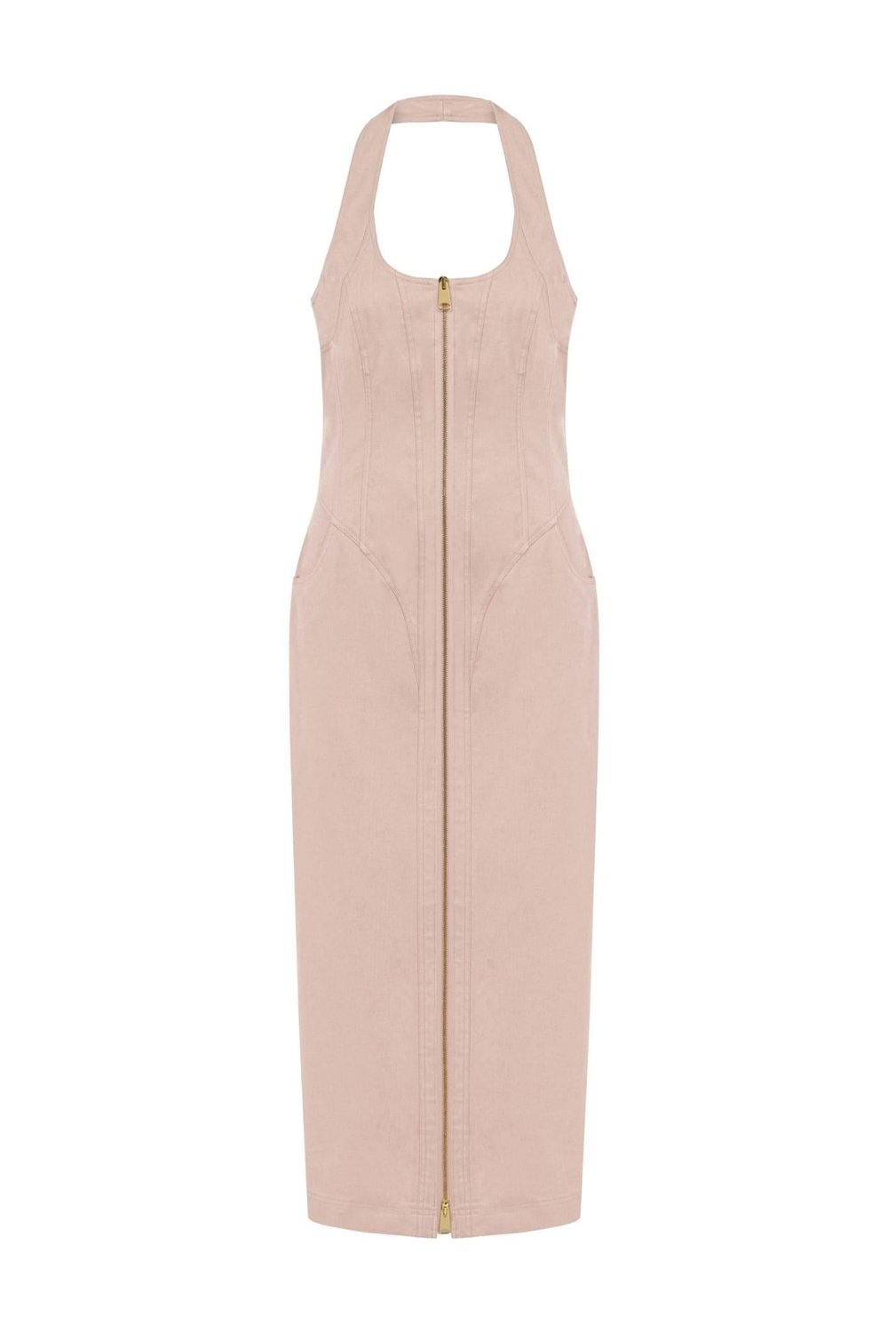 PELLY DRESS TOZ PEMBE