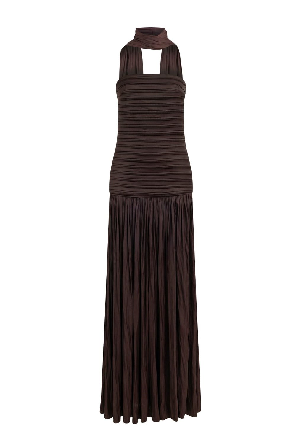 VALERIE NIGHT DRESS KAHVERENGİ