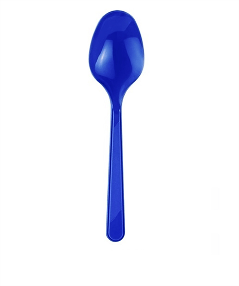 Kaşık Plastik Lacivert 10 lu