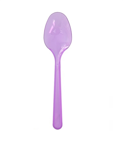 Kaşık Plastik Lila 10 lu