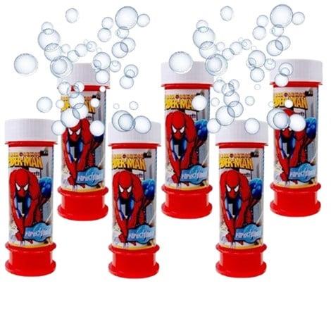 Spiderman Köpük Baloncuk 6 Adet