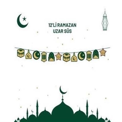Ramazan Asmalı Dekoratif Uzar Süs 12'li